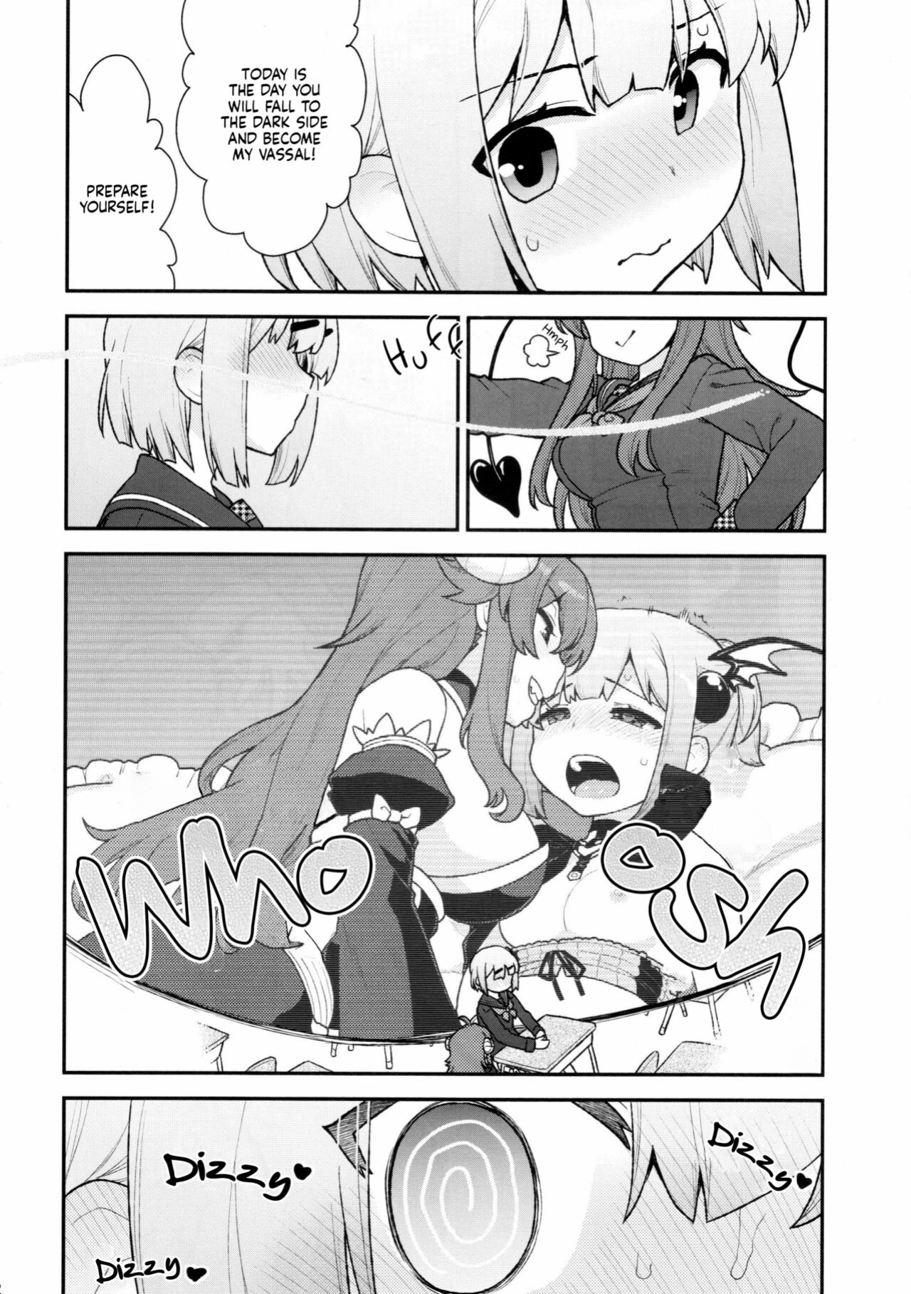 (C99) [CELTRANCE (Kogaku Kazuya)] Yume Ochi Mazoku | Dream Subjugating Demon (Machikado Mazoku) [Dosweeg]