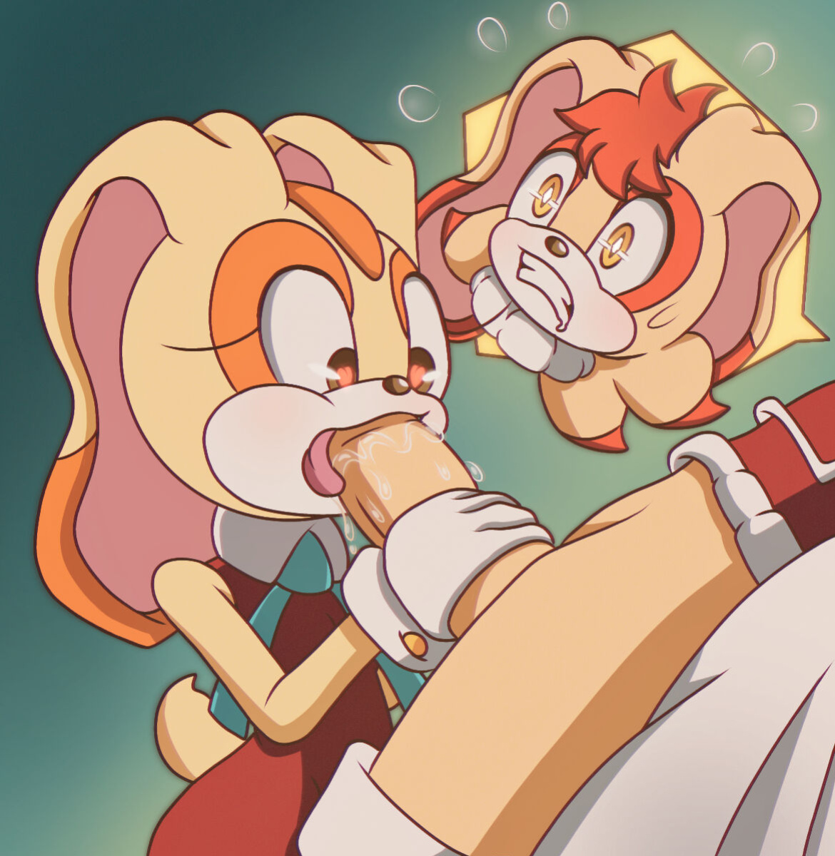 [AnoNingen] Rabbit Threesome (Sonic The Hedgehog)