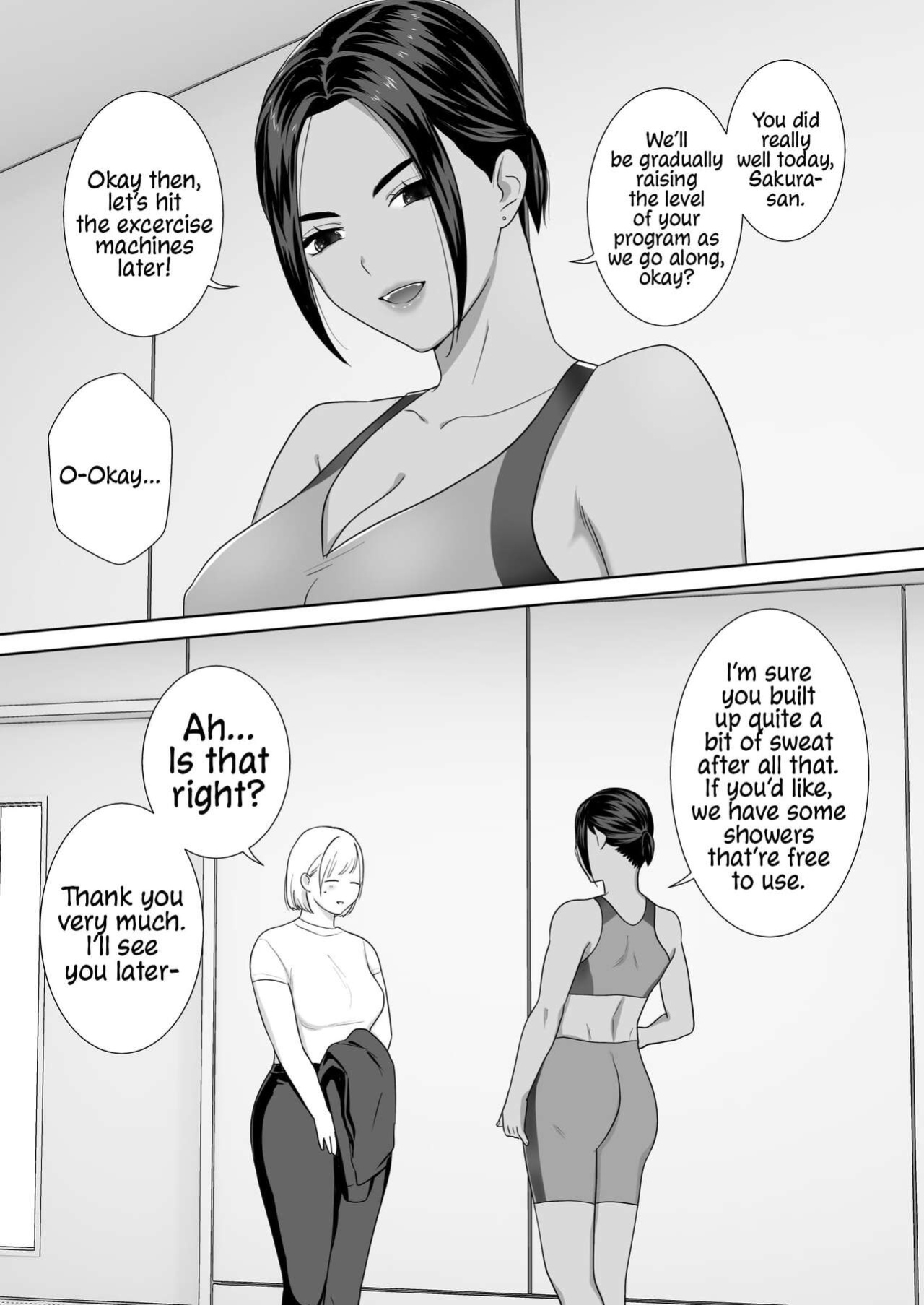 [Ikinariya (Ikinari)] Futanari x Fitness! [Mr_Person]