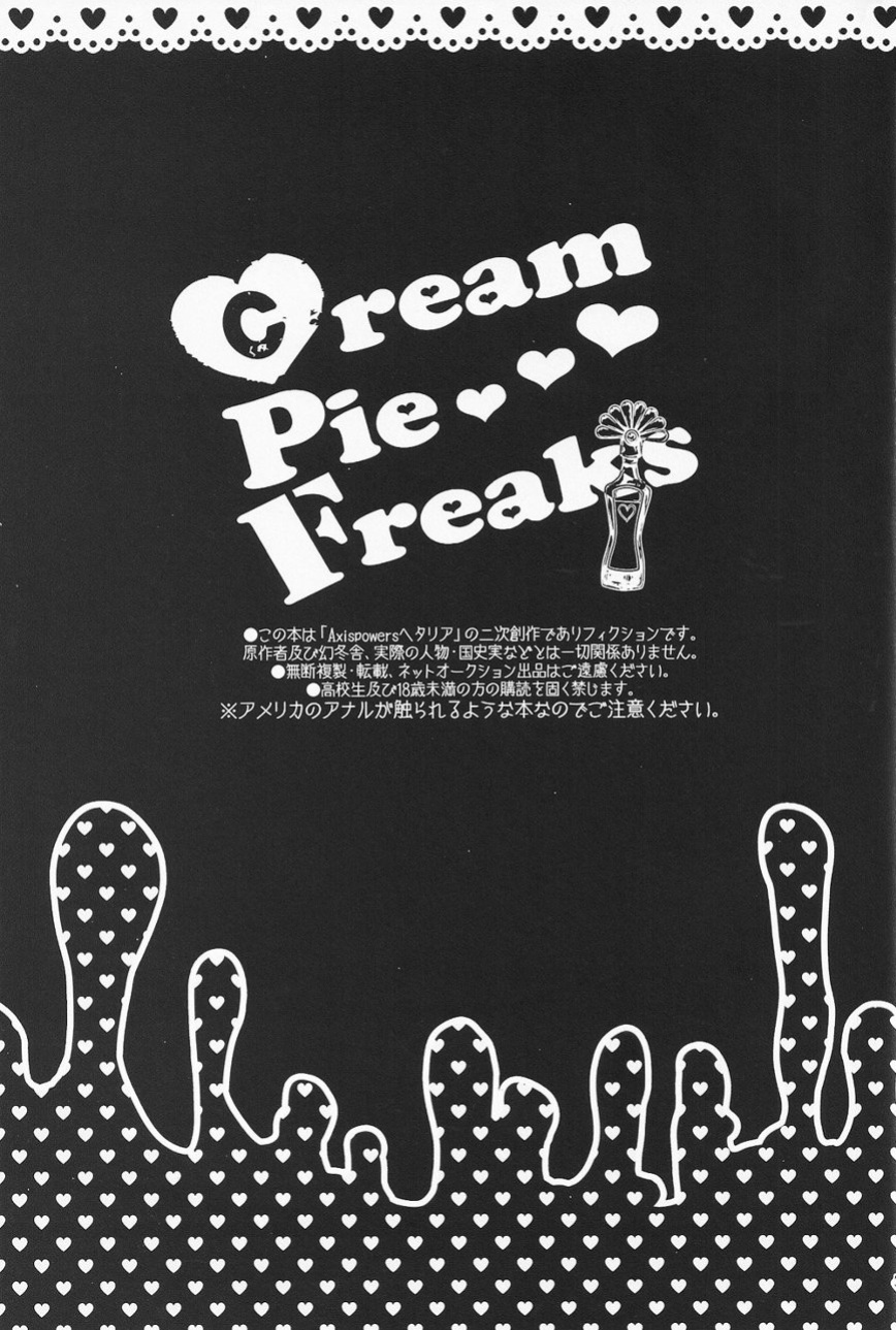 (SUPER21) [Yes,sir. (Epuko)] Cream Pie Freaks (Axis Powers Hetalia) [OKFan]