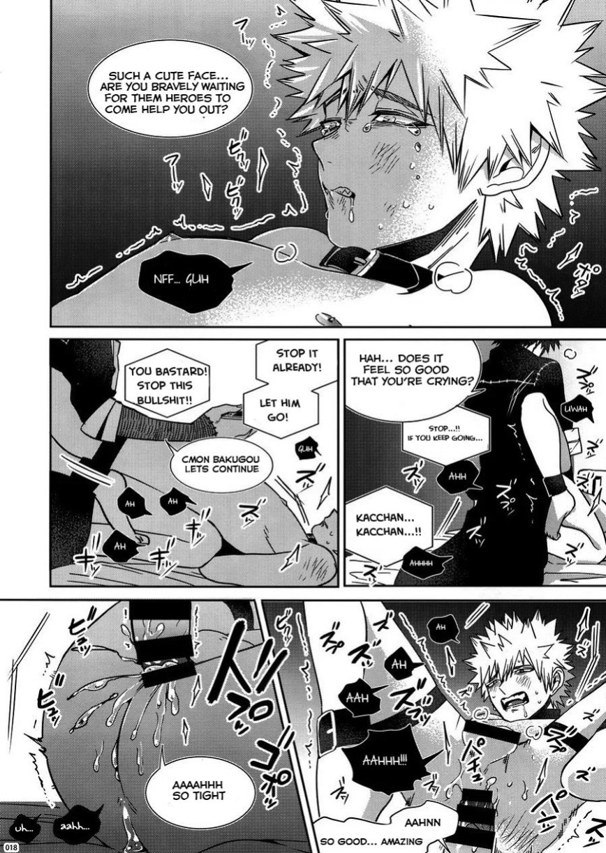(Hanjuku Hero Life 4) [APOLLO (JIRO)] BAD END (Boku no Hero Academia)