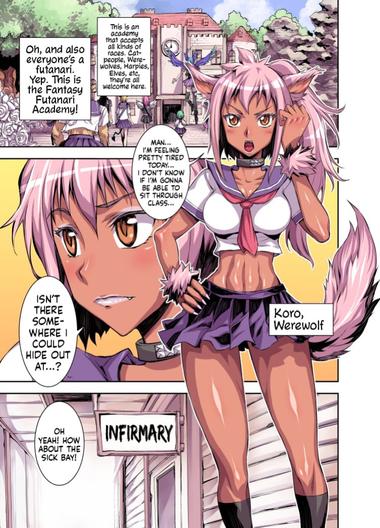 [Akumenari (Bonnari)] Bikibiki Gakuen | The School Of Hard Throbs [Mr_Person]