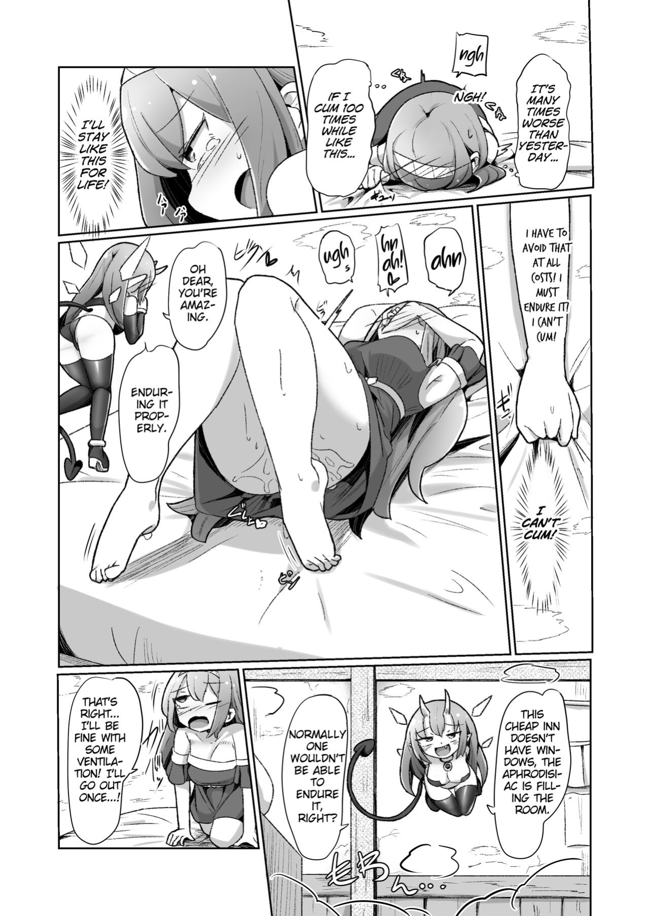 [Echie Kokufuku Aka (Monota)] 1-sshuukan no Aida 100-kai Zecchou shitara Kore kara Tsuku BaSta ga Isshou Kaijo dekinaku naru Noroi no Ohanashi [MrBubbles]