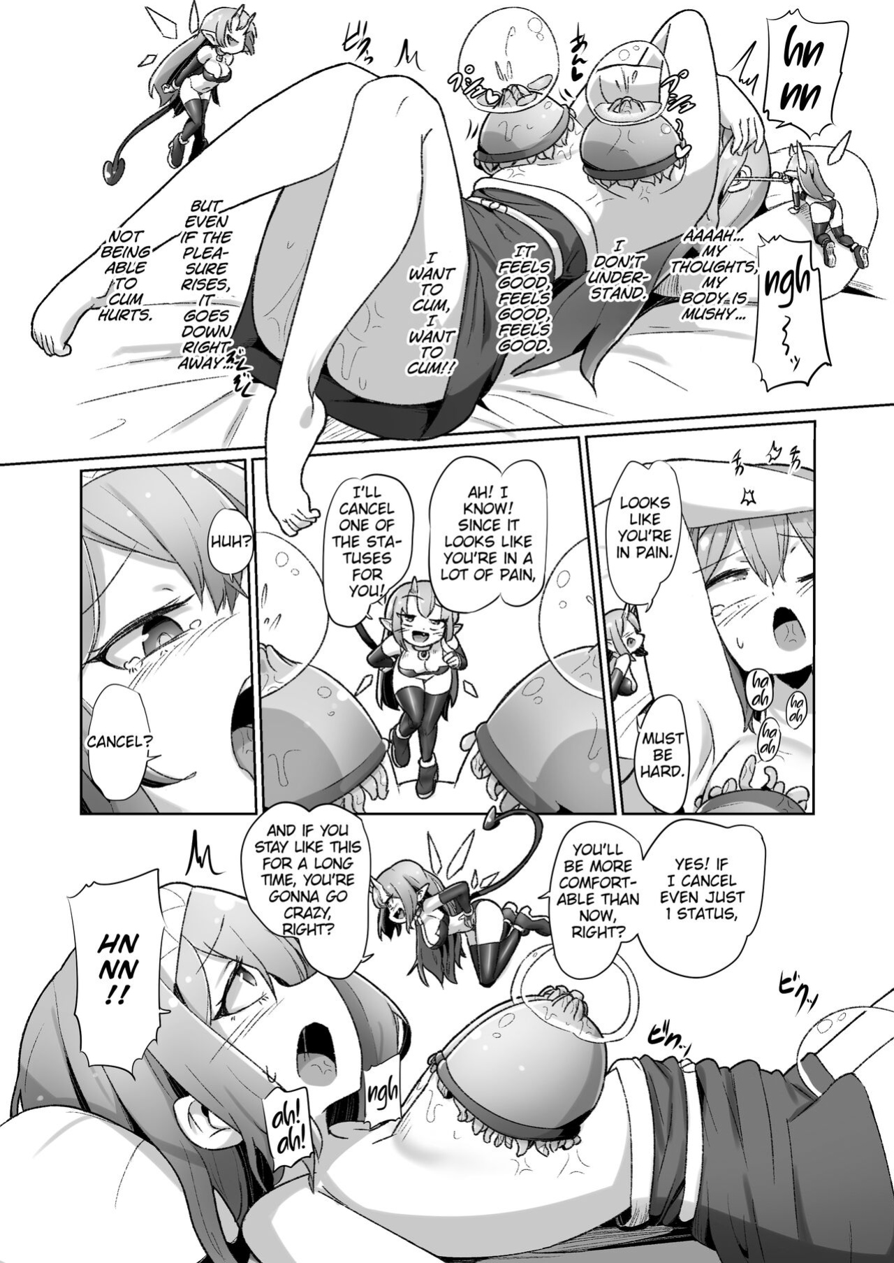[Echie Kokufuku Aka (Monota)] 1-sshuukan no Aida 100-kai Zecchou shitara Kore kara Tsuku BaSta ga Isshou Kaijo dekinaku naru Noroi no Ohanashi [MrBubbles]