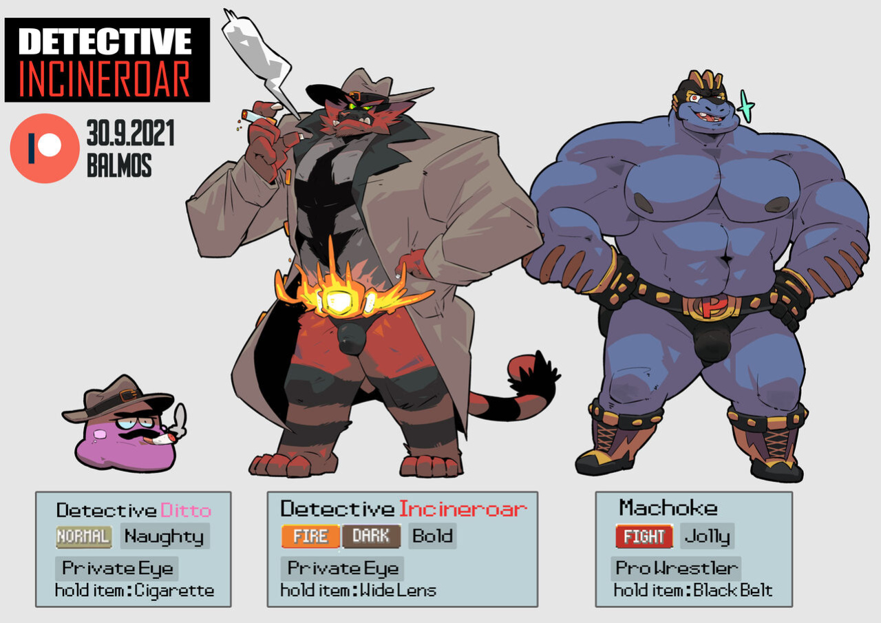 [Balmos] Detective Incineroar