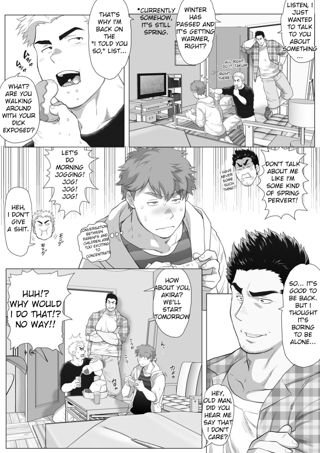 [Ochaocha Honpo (Chabashira Tatsukichi)] Tomodachi no Otou-san ~Mada Kaeritakunai Takumi-kun Hen~ | Friend's Dad ~I don't want to go home yet Takumi Version~ Ch. 11