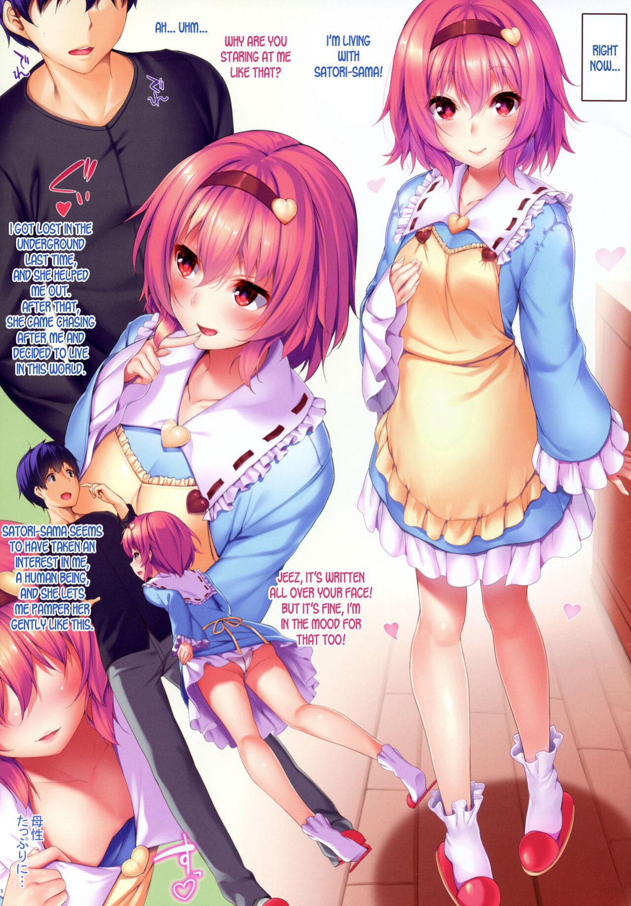 (Reitaisai 14) [Attendance Number 26 (Niro)] Satori-sama ni Amaete Daite (Touhou Project) [desudesu]