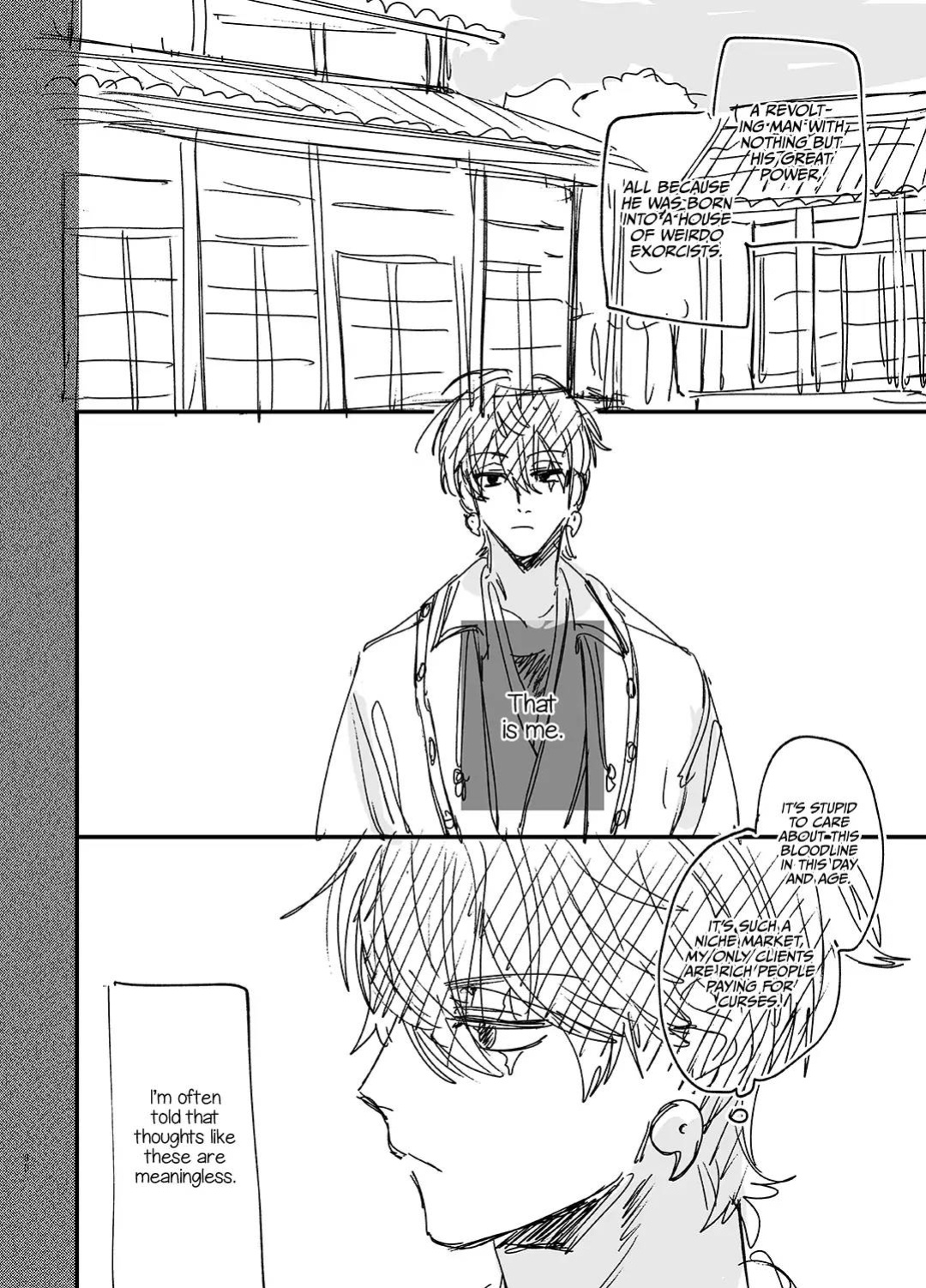 [Umenegi Daimyoujin (Umekoppe)] Saikyou Himokuzu haraiya Ren-kun ni Dakitsubusareru made | Until the Trashiest Boy Toy Exorcist Ren-kun Crushes Me in His Embrace