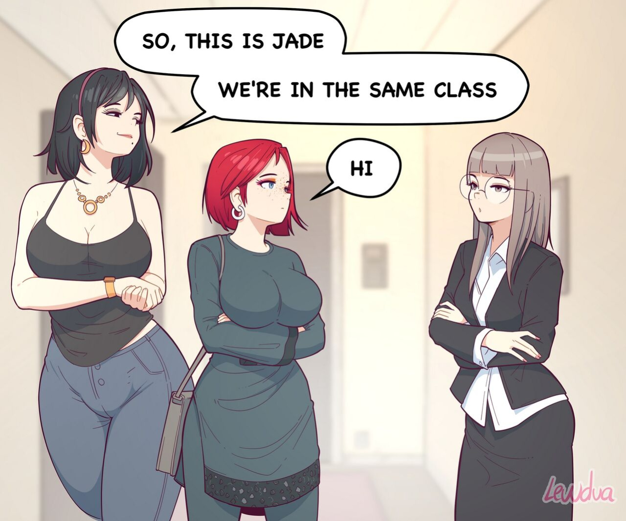 [Lewdua] Way to the Lewdies Apartment