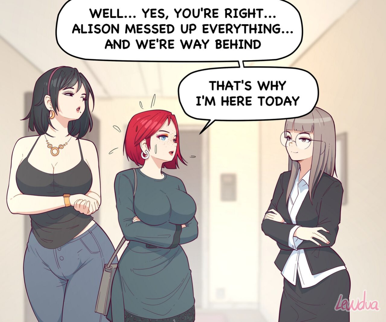 [Lewdua] Way to the Lewdies Apartment