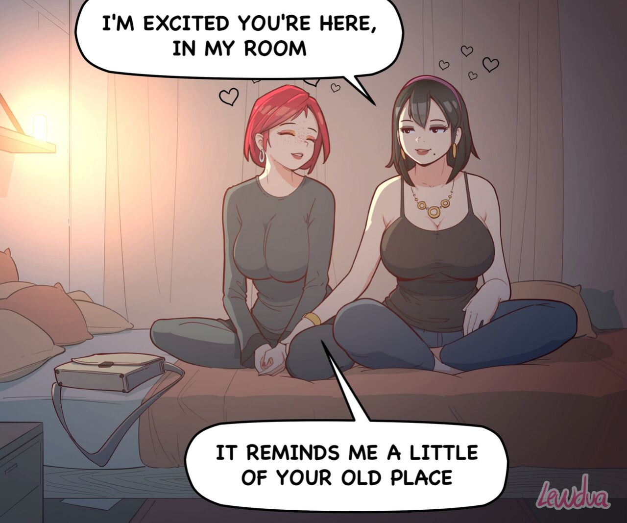 [Lewdua] Way to the Lewdies Apartment