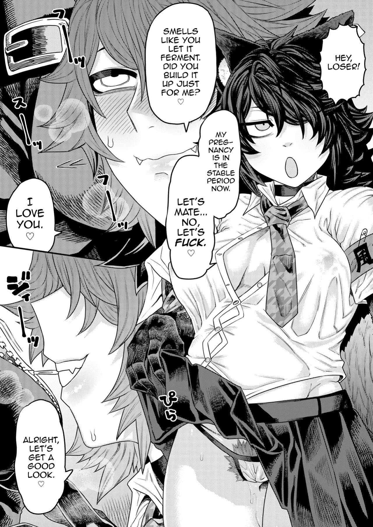 [Sakeitiba (Samon Shiu)] Hatsujouki de IQ3 no Juujin ni Osoware Ecchi [mysterymeat3]