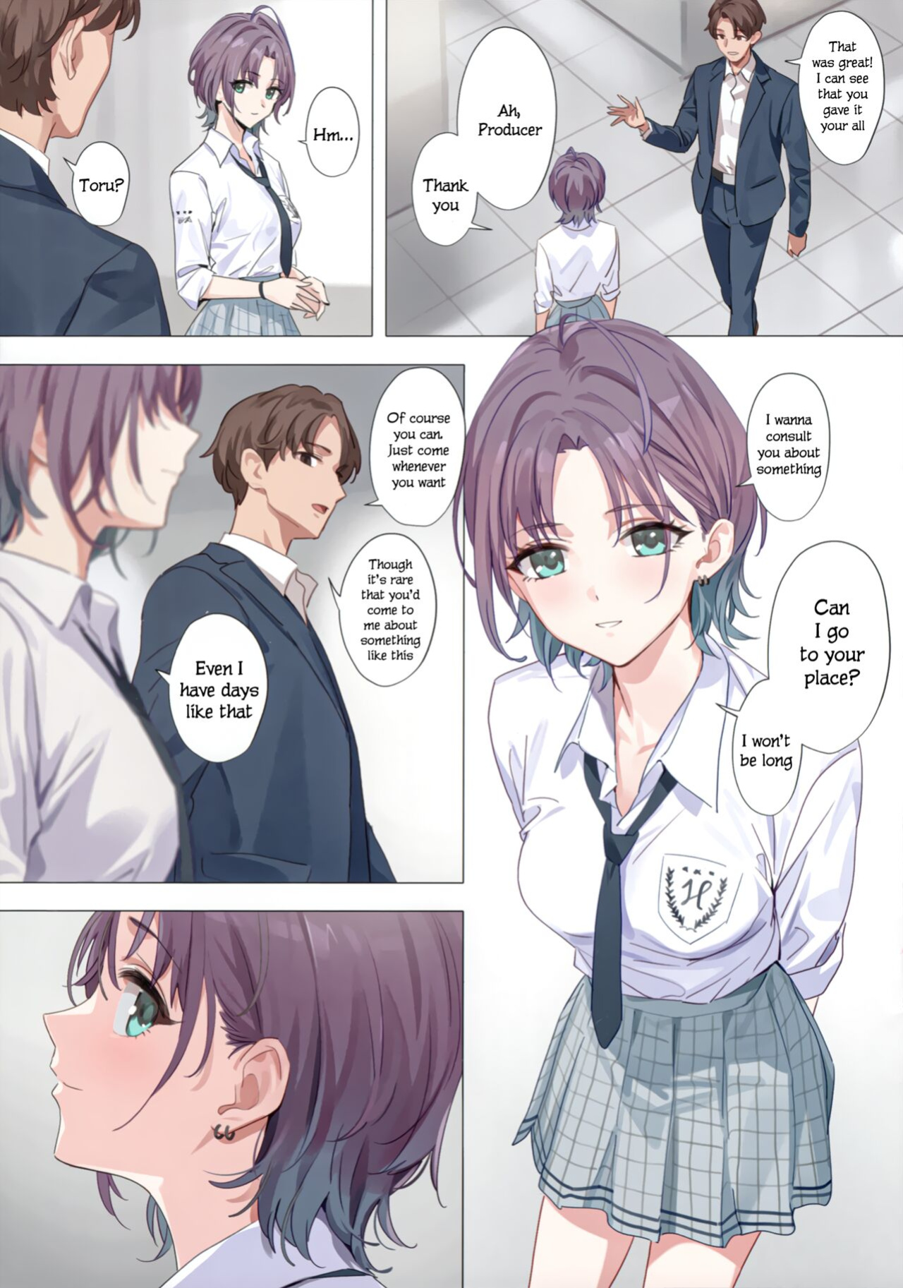 (C100) [OrangeMaru (YD)] Murasaki no Yume (THE iDOLM@STER Shiny Colors) {Ahli Berhala}