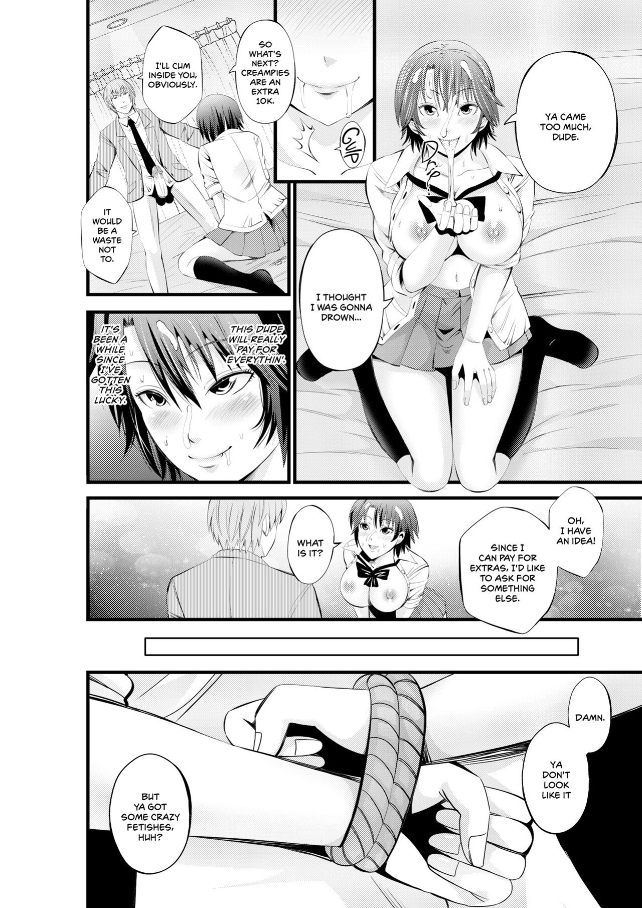 [Akiba Maou (Akiha@)] Kamimachi Kansai Musume Kimeseku Choukyou | Sexually Training a Runaway Kansai Girl
