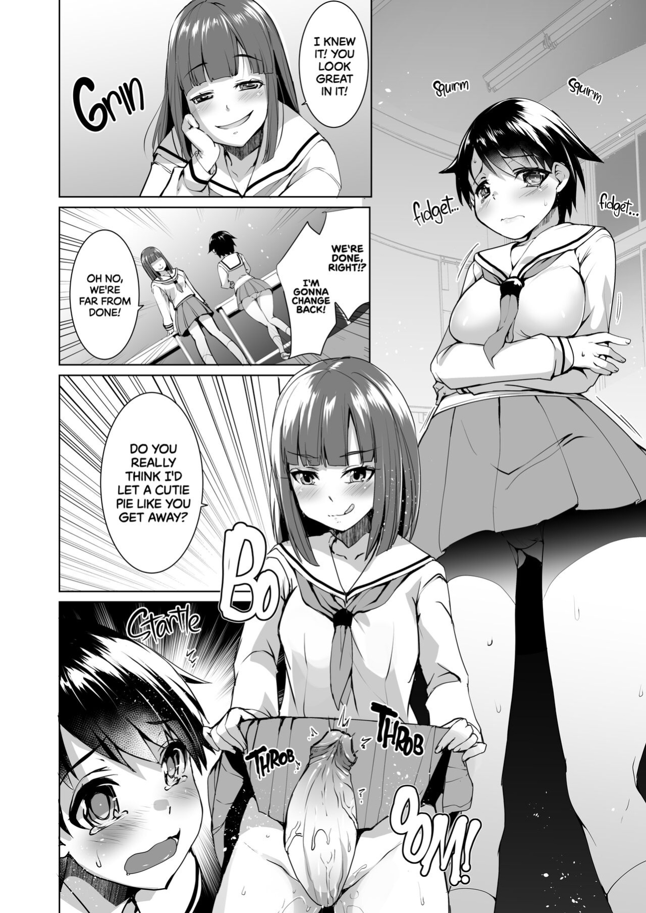 [tsxy (Kouki Kuu)] Joseika Kareshi o Hazukashimechae! | Boyfriend to Girlfriend Bully Galore!
