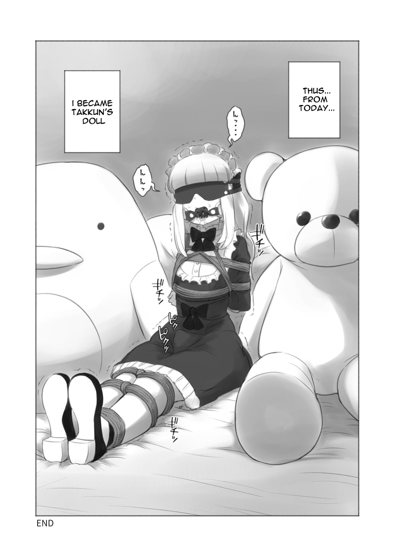 [KANAOSU (Kana)] Kyou Kara Boku wa Kinbaku Ningyou | Starting Today I am A Bondage Doll [Angel Translations]