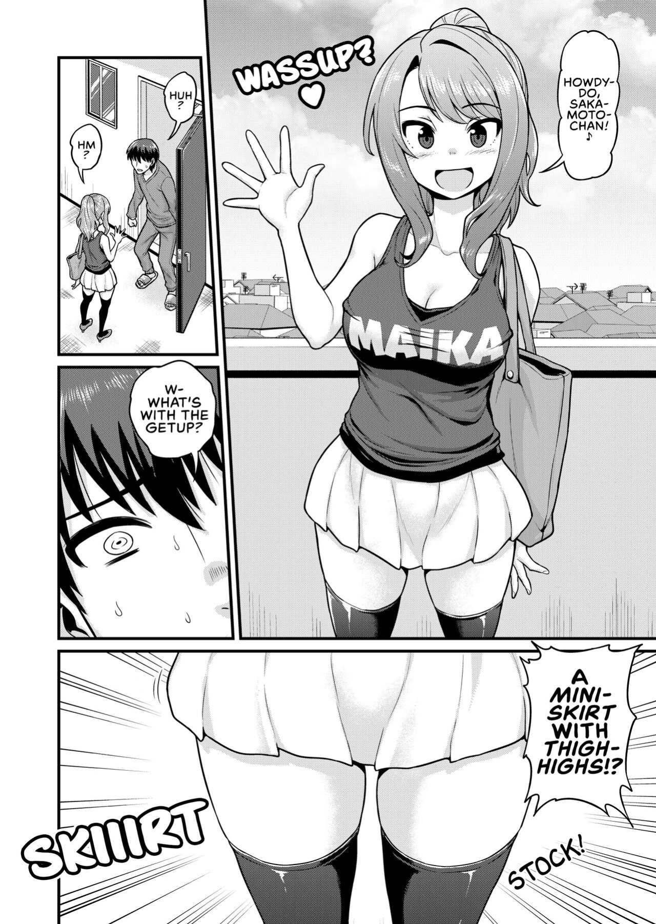 [Chimamire Yashiki (Gachonjirou)] Game Tomodachi no Onnanoko to Yaru Hanashi | Smashing With Your Gamer Girl Friend [head empty]