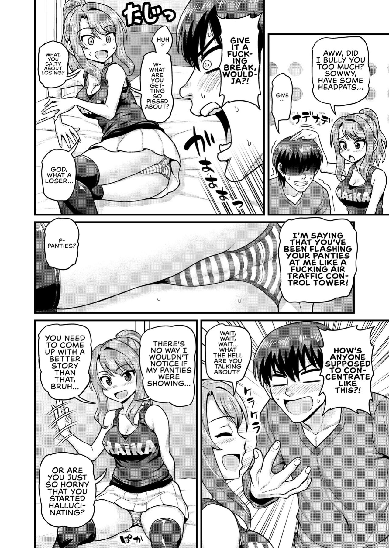 [Chimamire Yashiki (Gachonjirou)] Game Tomodachi no Onnanoko to Yaru Hanashi | Smashing With Your Gamer Girl Friend [head empty]
