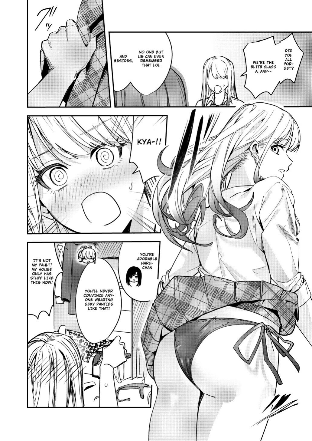 [Amuai Okashi Seisakusho (Betty)] Shuudan Jotaika Gyaru, Ochiru | Group Gyarufication and Degeneration {Sankaku Scans}