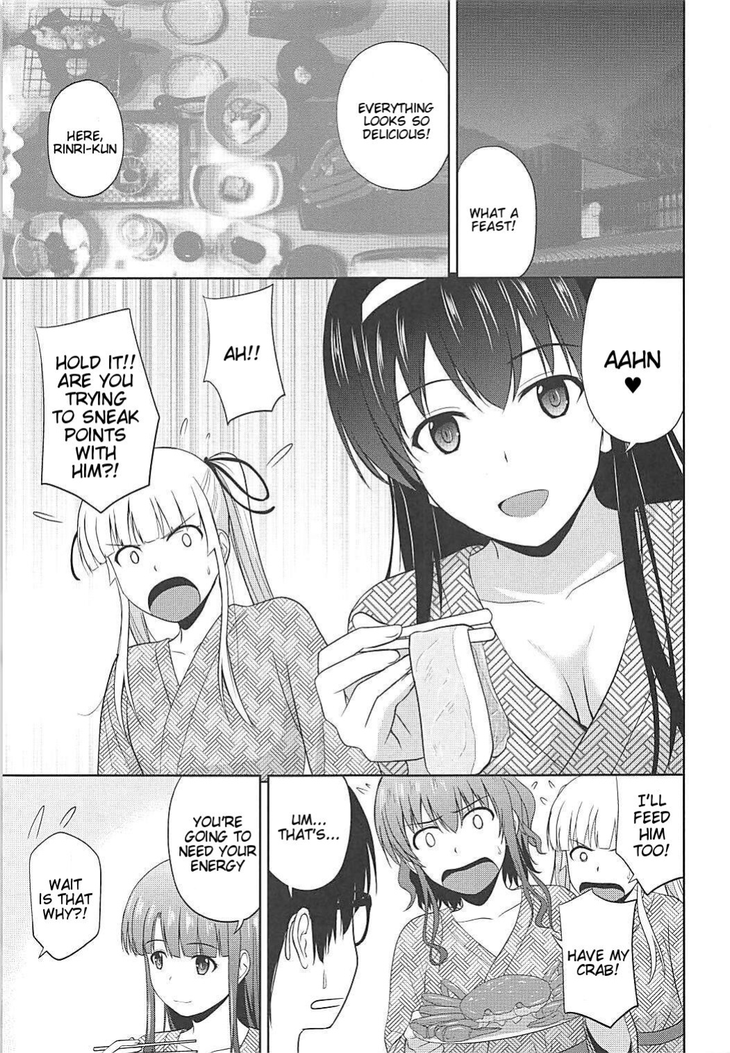 (COMIC1☆13) [G-SCAN CORP. (Satou Chagashi)] Saenai Kanojo-tachi no Rinri Shinsakai b (Saenai Heroine no Sodatekata) [Tigoris Translates]