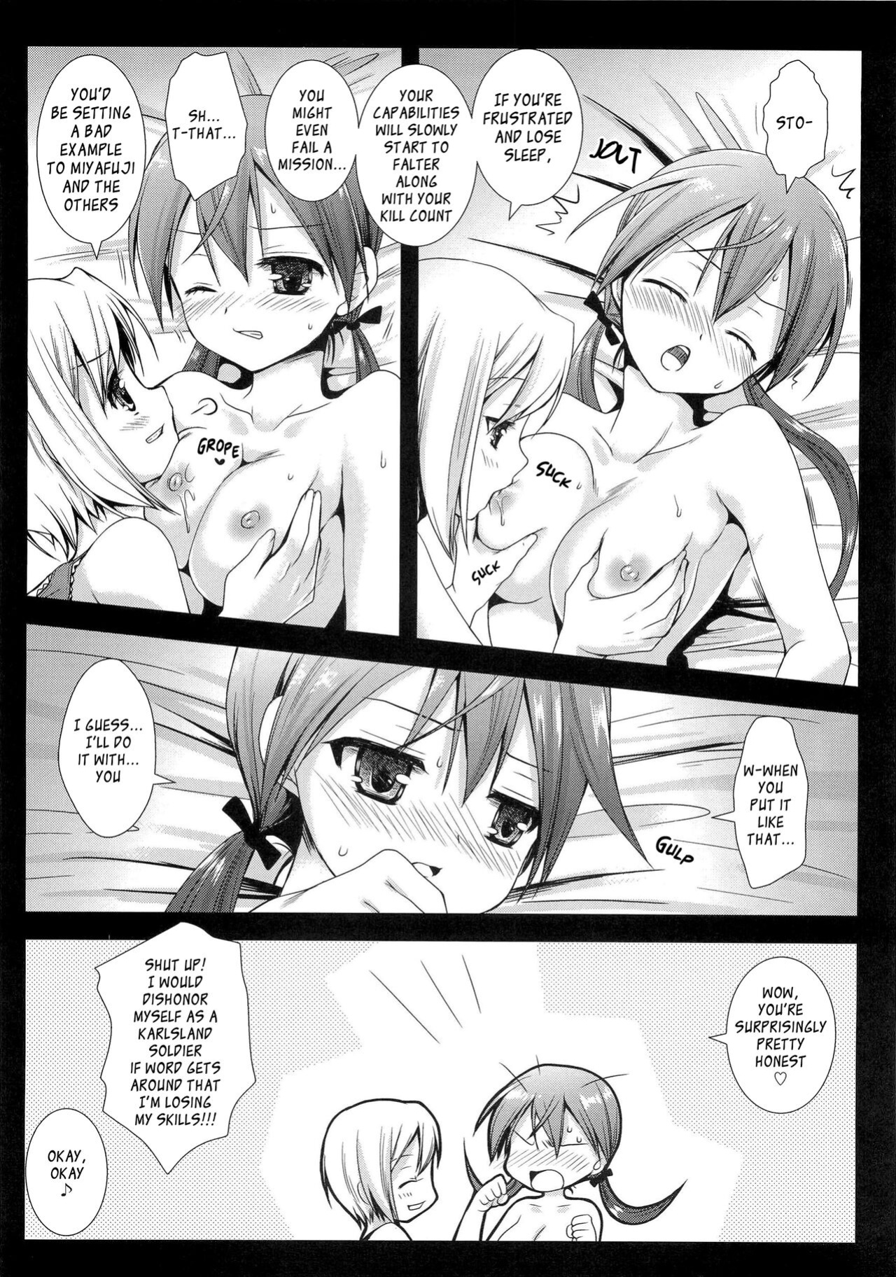 (C79) [Kurosawa pict (Kurosawa Kiyotaka)] Hartmann to Barkhorn no Yoru | Night of Hartmann and Barkhorn (Strike Witches)