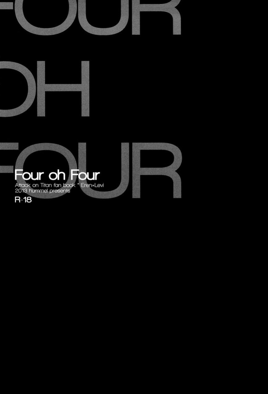 (FALL OF WALL4) [hummel (xia)] Four oh Four (Shingeki no Kyojin)