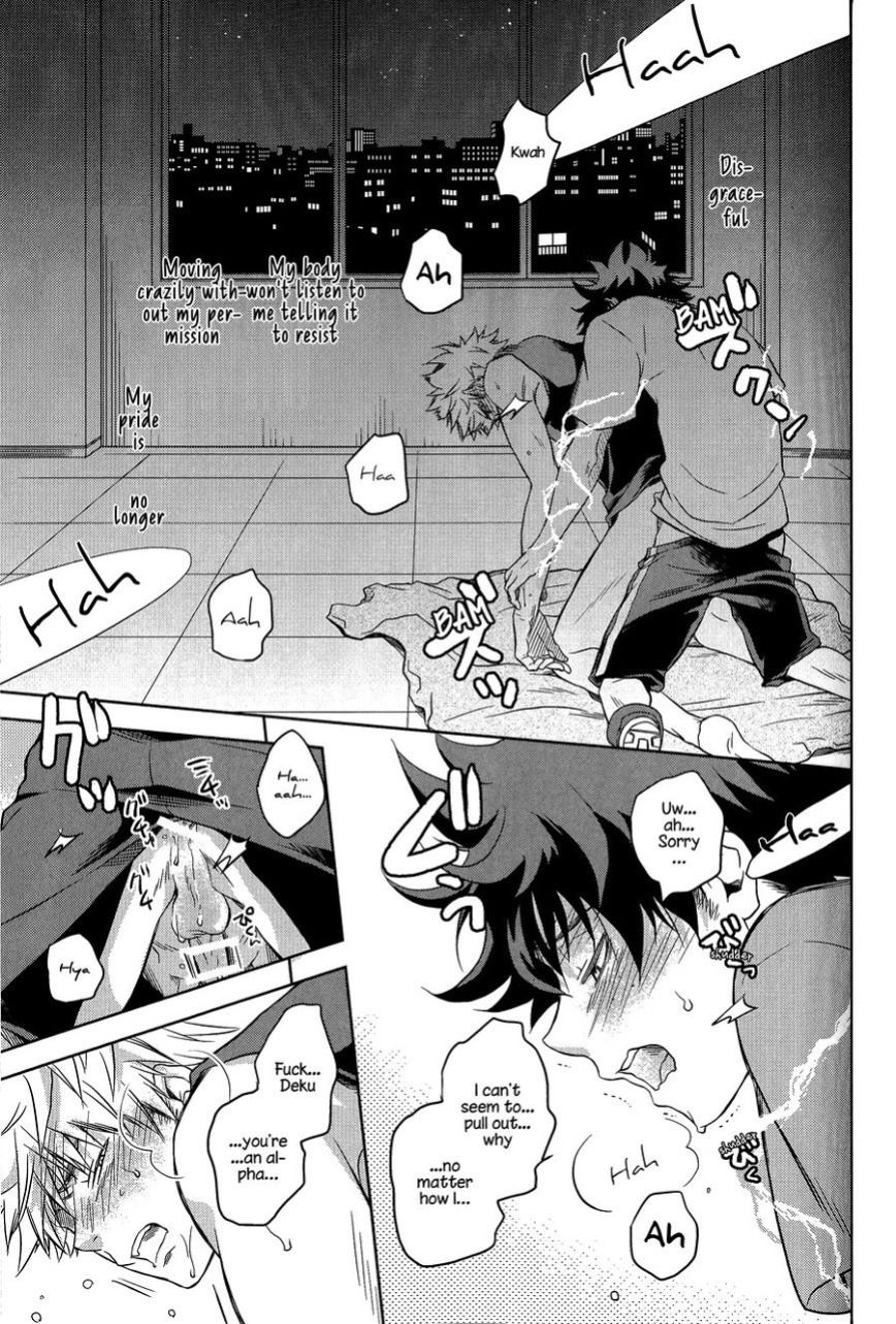 (C91) [Itadaki Cat (Nekota Kojirow, Akechi Misato)] Amai Nioi | Sweet Scent (Boku no Hero Academia) [Shousanki] [Incomplete]