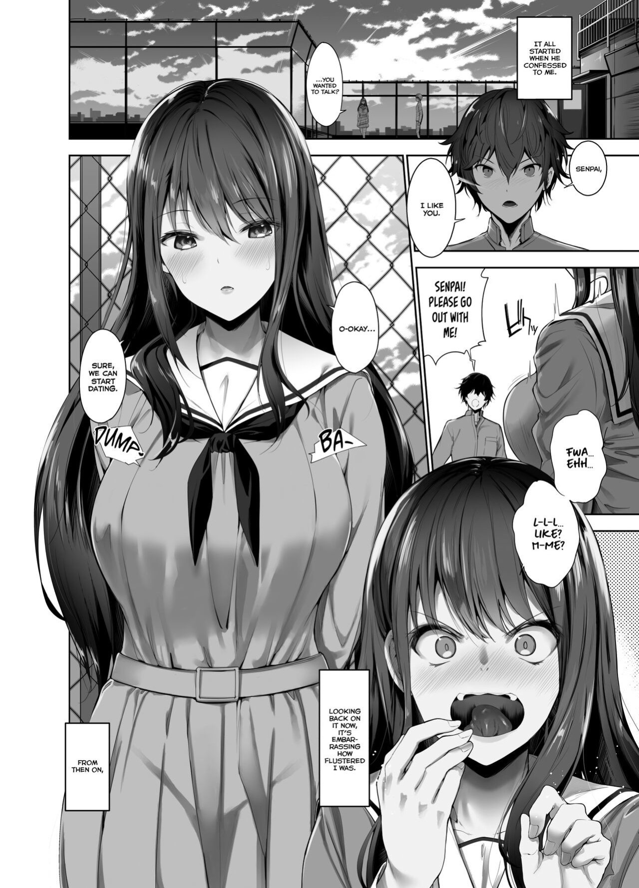 [Setsunasamidare (Amasora Taichi)] Boku to Rina Senpai no Himitsu no Bukatsudou ~Mysterious na Senpai ga Hatsujou Shite H ni Muchuu ni Naru Hanashi~ [Zaku Scans]