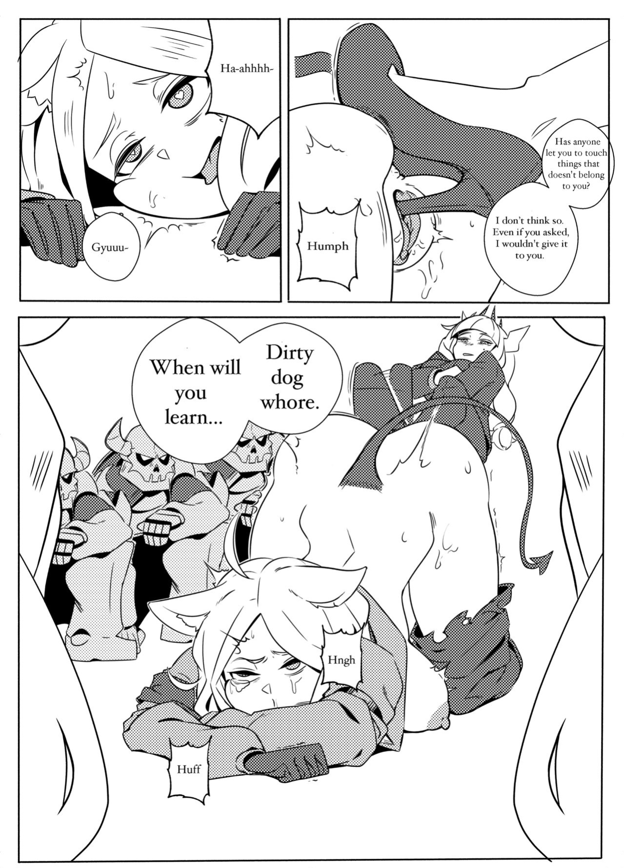 Training slutty dogs (YanJhia)