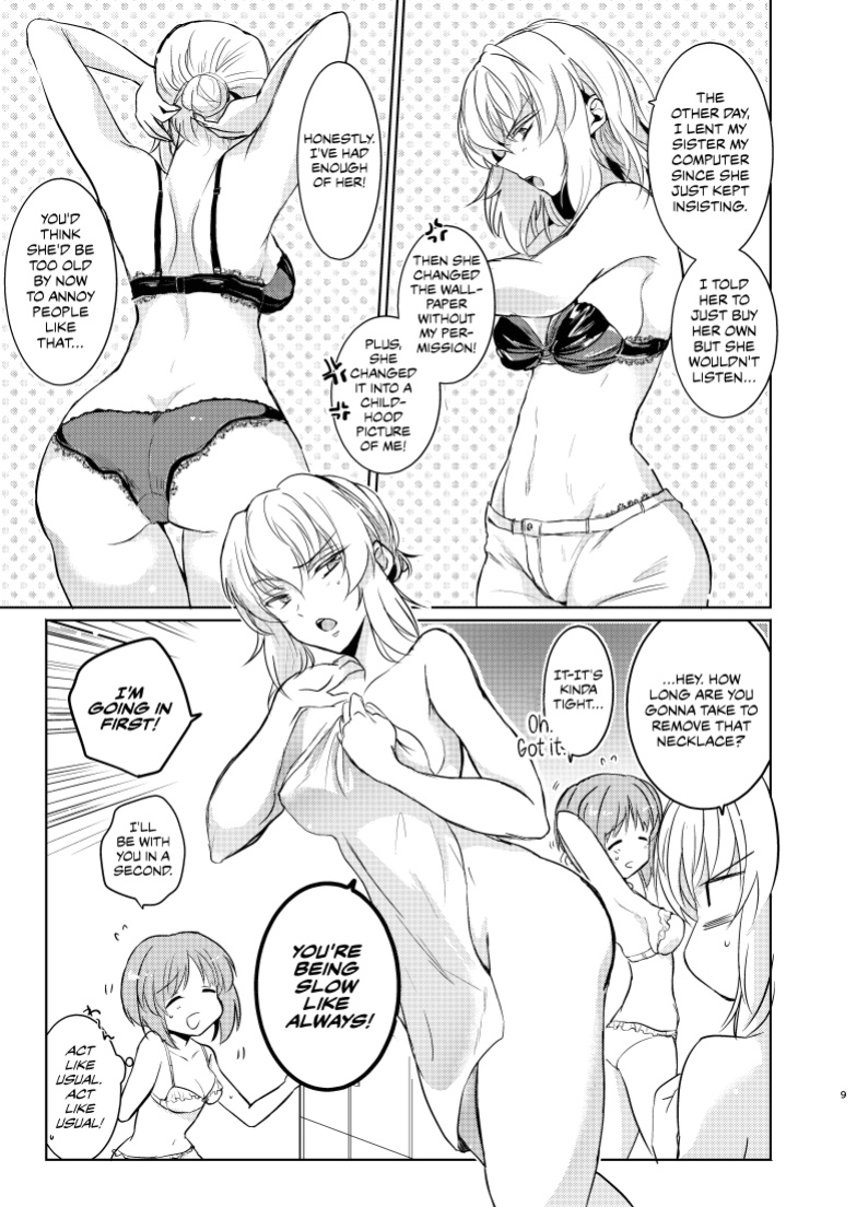 [Tetsukazuno Ao. (Emilio)] Futarikiri no Natsu | A Summer With Just the Two of Us (Girls und Panzer) [CulturedCommissions]