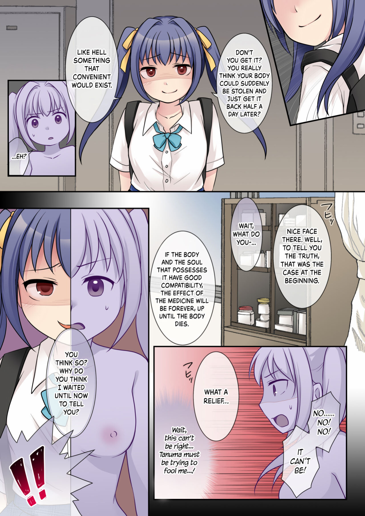 [Hairu Nukemichi (Kuratsuka Riko)] Jibakurei no Doukyuusei ni Nottorareta Atashi [Kinsei Translation]