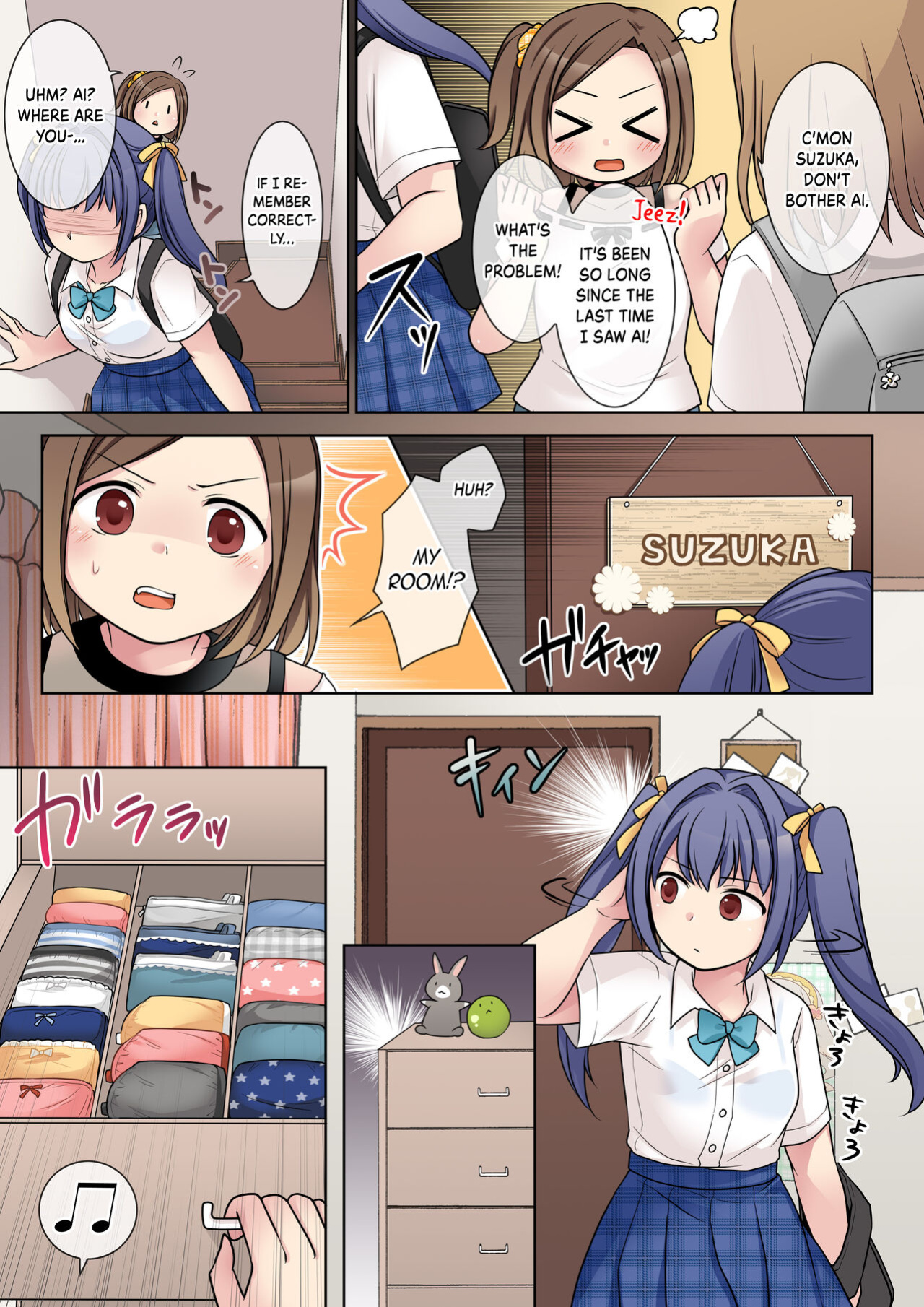 C04- [Hairu Nukemichi (Kuratsuka Riko)] Jibakurei no Doukyuusei ni Nottorareta Atashi-"Tachi" [Kinsei Translations]
