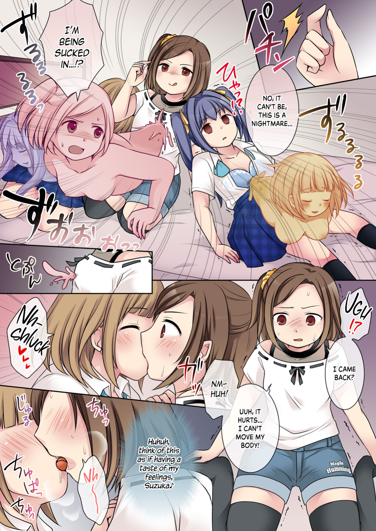 C04- [Hairu Nukemichi (Kuratsuka Riko)] Jibakurei no Doukyuusei ni Nottorareta Atashi-"Tachi" [Kinsei Translations]