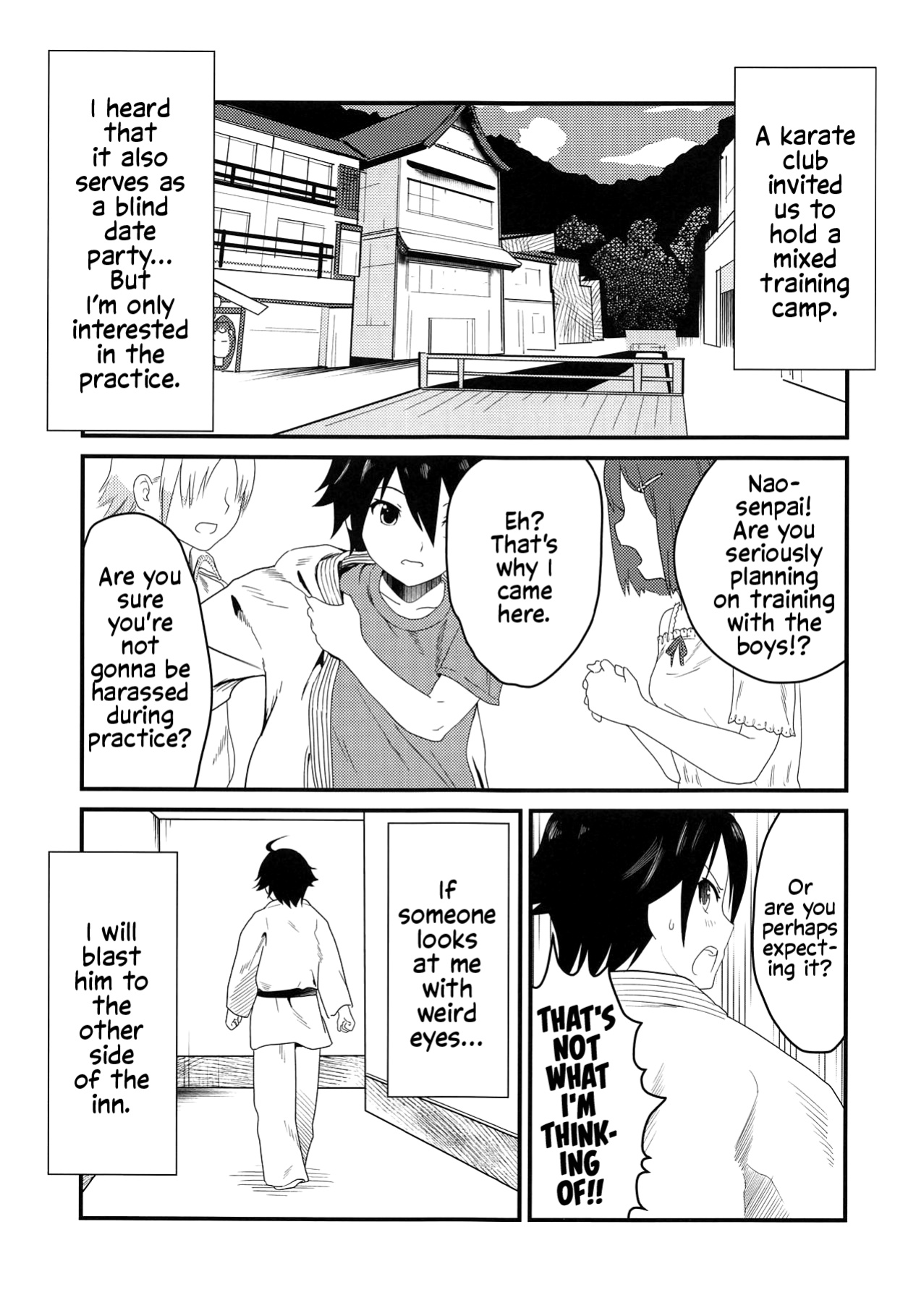 [Wanpaku Shoujo (2=8)] Karate Shoujo wa Sake ni Make (DREAM C CLUB) [2015-07] [EHCOVE]