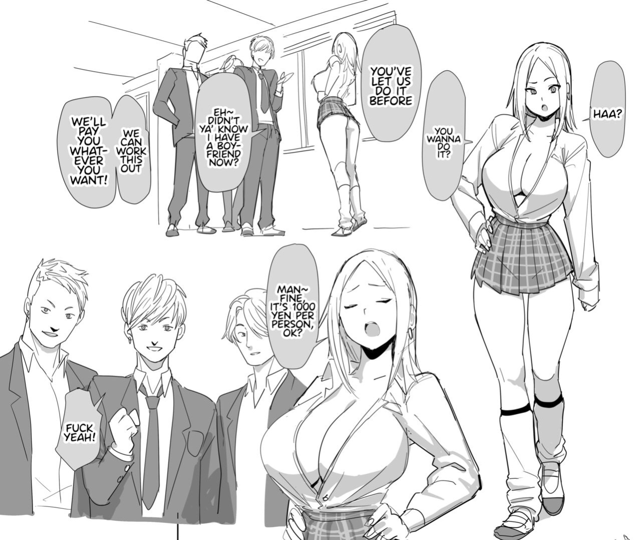 [Kokusan JK (Velzhe)] Kanashii | Sad