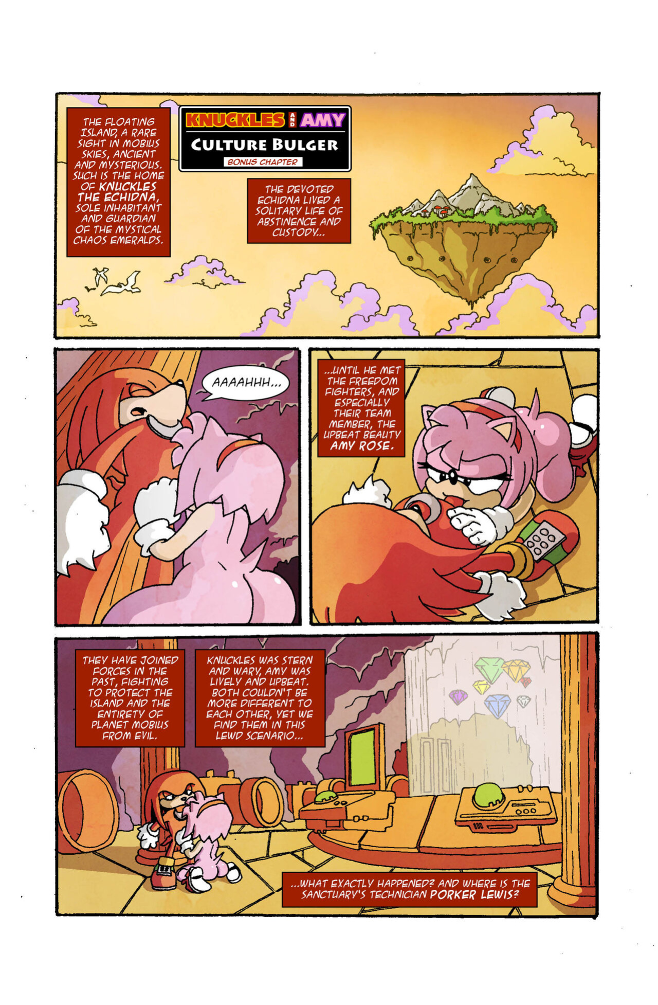 [Escopeto & Okida] Sonic the Comic: Sonic & Tekno - Quickie Resolved