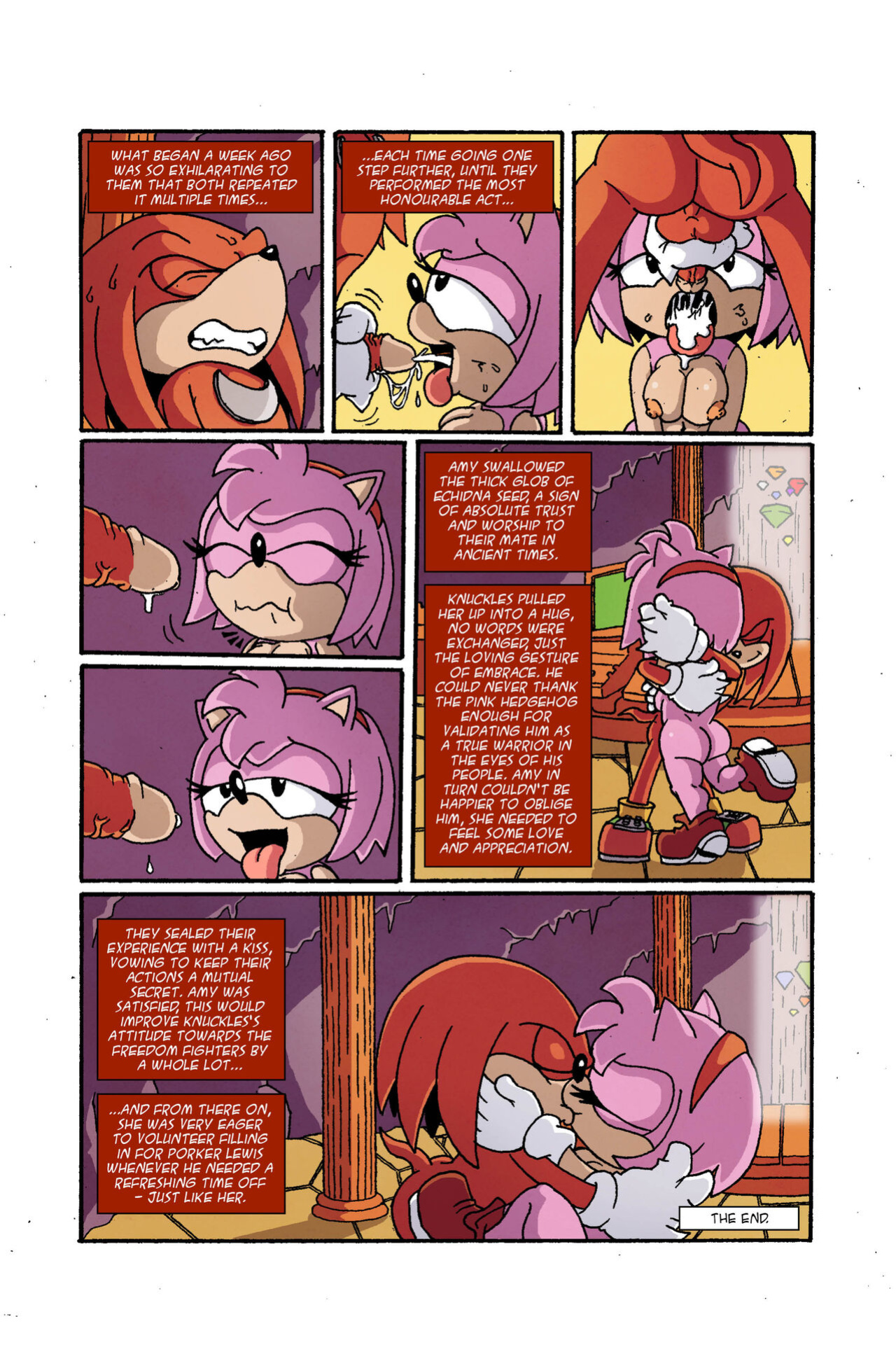 [Escopeto & Okida] Sonic the Comic: Sonic & Tekno - Quickie Resolved