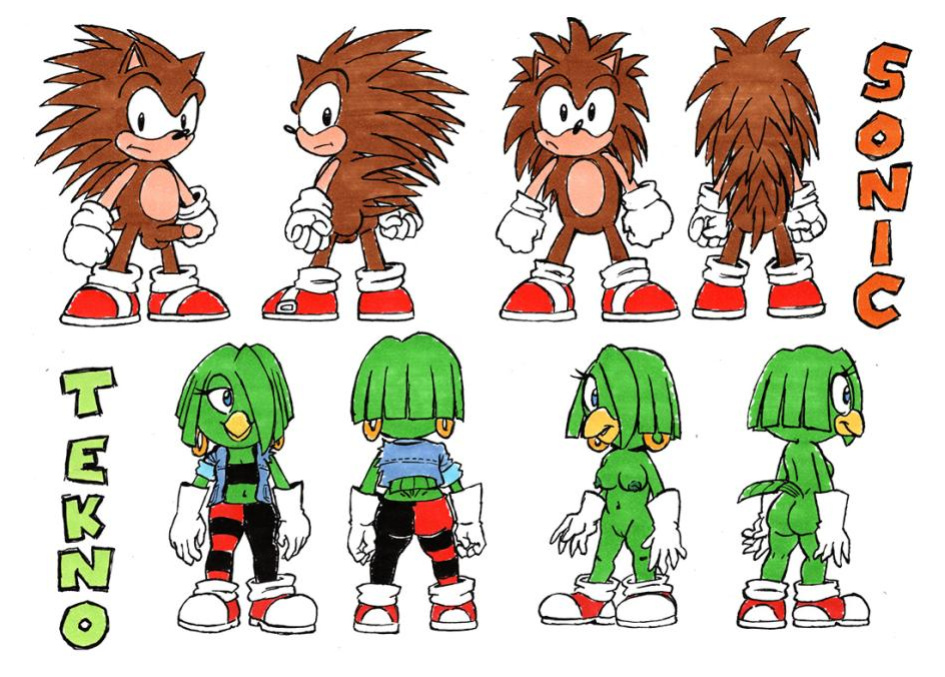 [Escopeto & Okida] Sonic the Comic: Sonic & Tekno - Quickie Resolved