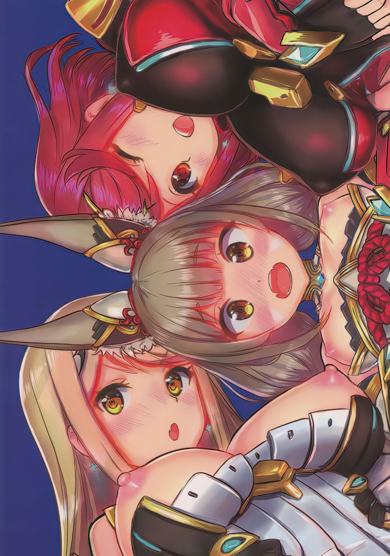 (C96) [PROJECT KAGUYA (Koumo)] Boy Meets Girls 2 (Xenoblade Chronicles 2) [Secluded]