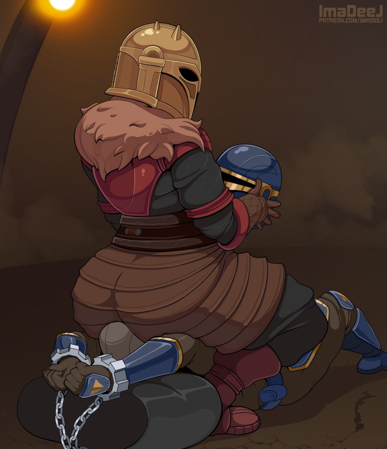 [imadeej] The Armorer Facesitting (The Mandalorian)