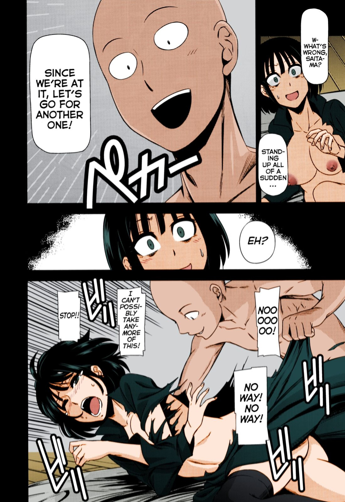 (C86) [Kiyosumi Hurricane (Kiyosumi Hurricane)] ONE-HURRICANE (One Punch Man) [wehasband] [Colorized]