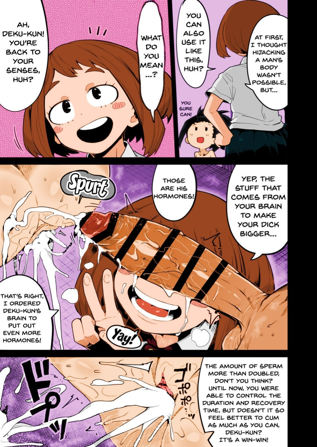 [slime_eer (Nutaunagi)] Boku to Nottori Villain Nakademia Vol. 3 (Boku no Hero Academia) [Dummie] [Colorized]