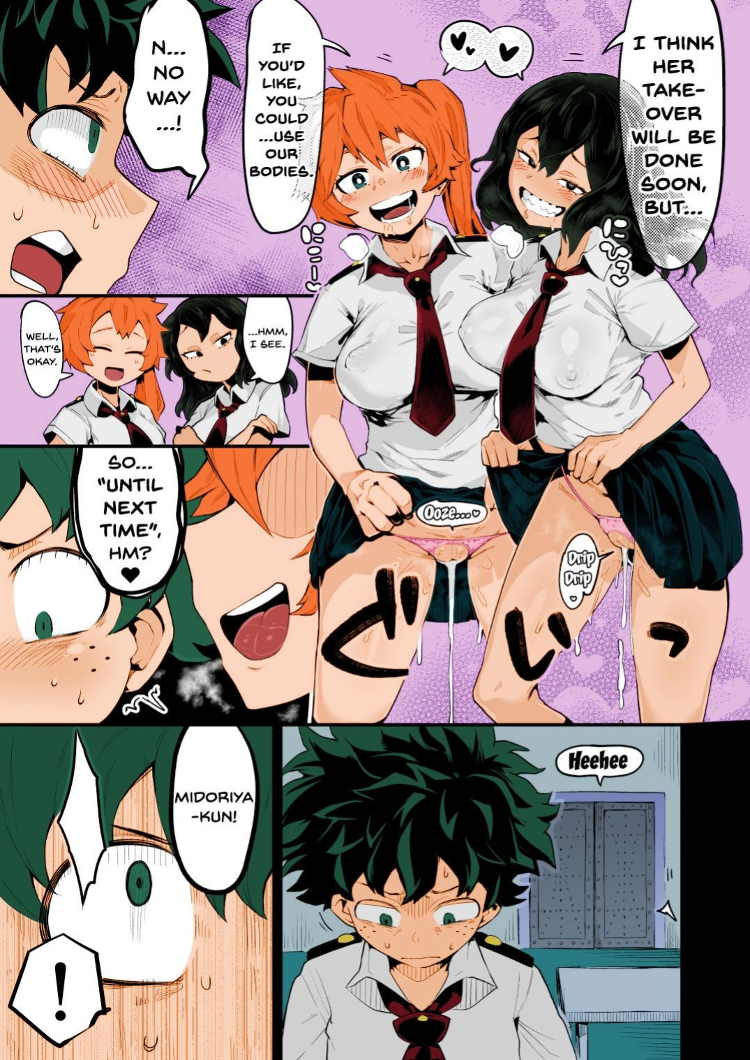 [slime_eer (Nutaunagi)] Boku to Nottori Villain Nakademia Vol. 3 (Boku no Hero Academia) [Dummie] [Colorized]