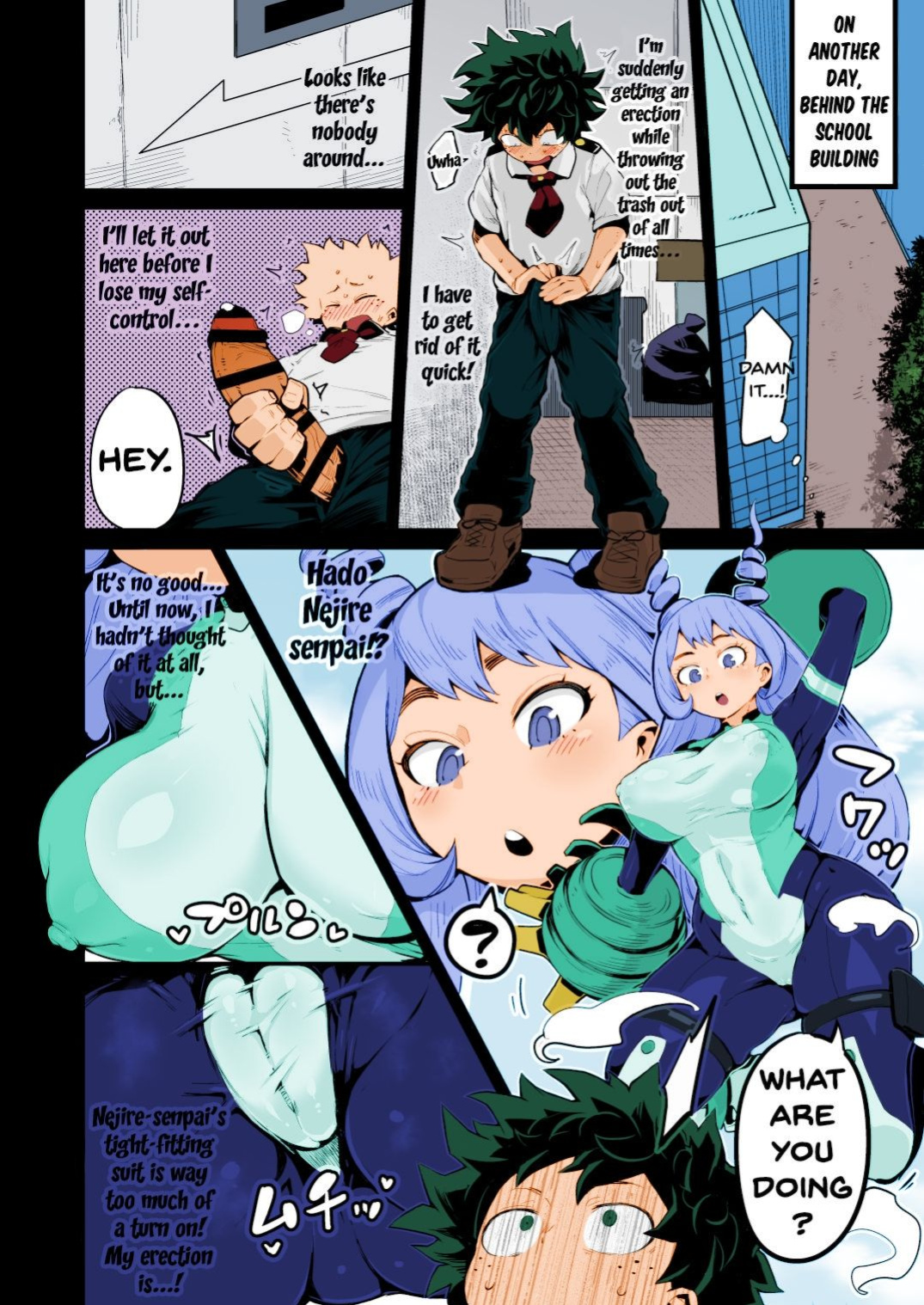 [slime_eer (Nutaunagi)] Boku to Nottori Villain Nakademia Vol. 3 (Boku no Hero Academia) [Dummie] [Colorized]