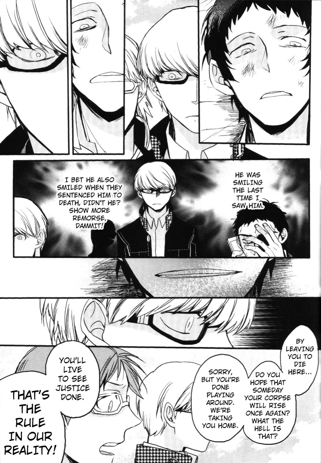 (CCOsaka100) [Magaimonoyasoinabashiten (Esukichizuru)] The End Of The World Volume 3 (Persona 4) [Kuraudo]
