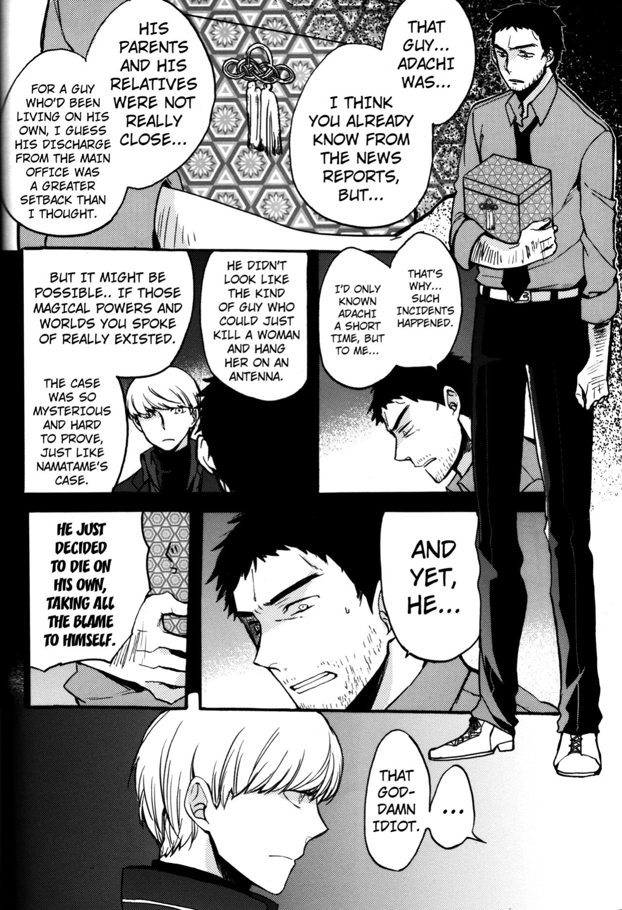 (CCOsaka100) [Magaimonoyasoinabashiten (Esukichizuru)] The End Of The World Volume 3 (Persona 4) [Kuraudo]