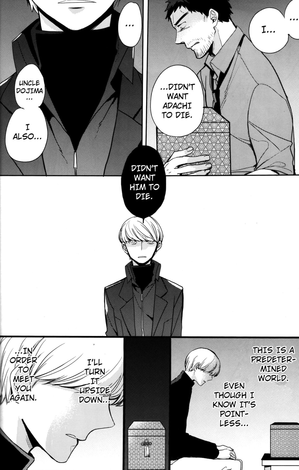 (CCOsaka100) [Magaimonoyasoinabashiten (Esukichizuru)] The End Of The World Volume 3 (Persona 4) [Kuraudo]