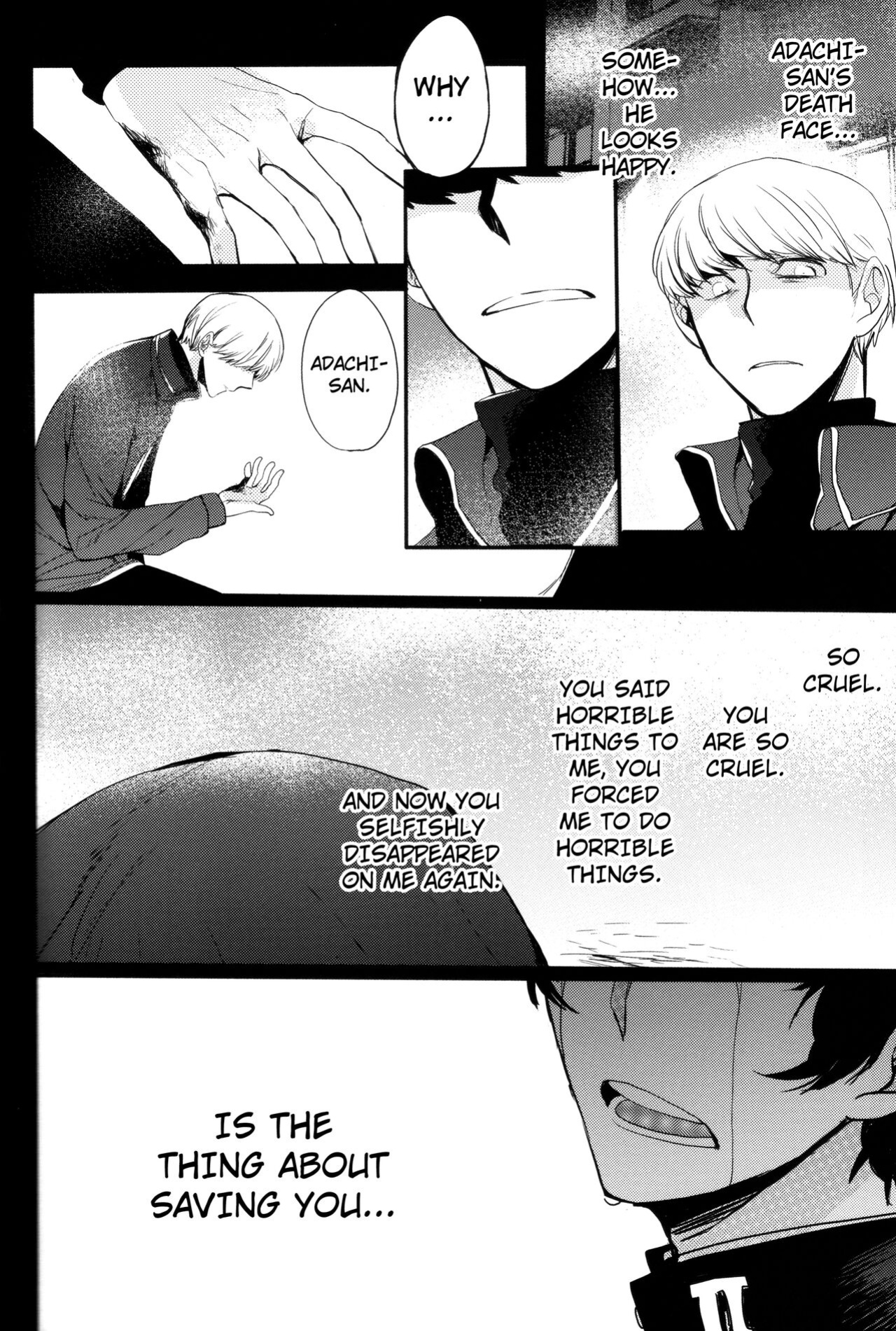 (CCOsaka100) [Magaimonoyasoinabashiten (Esukichizuru)] The End Of The World Volume 3 (Persona 4) [Kuraudo]