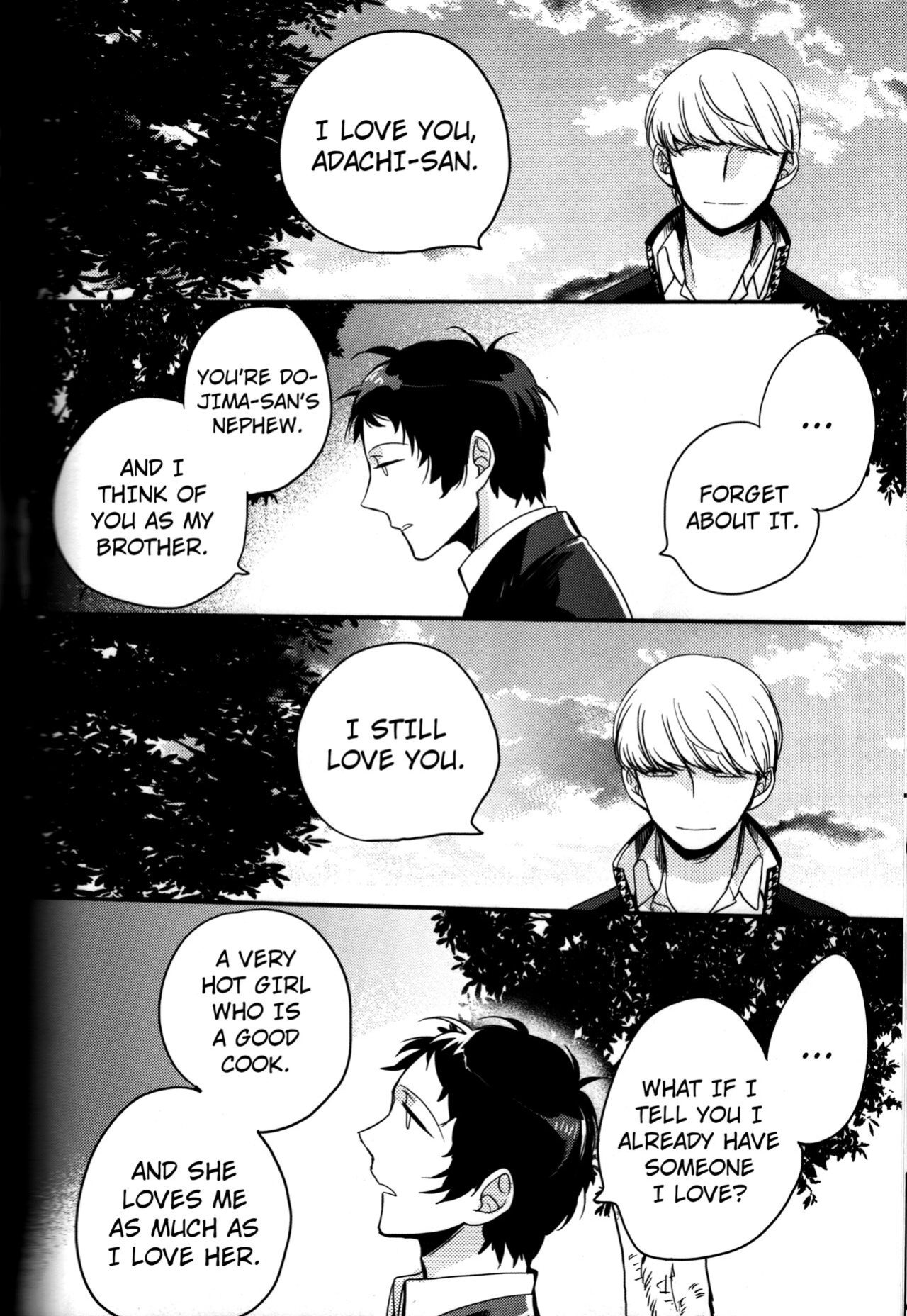 (CCOsaka100) [Magaimonoyasoinabashiten (Esukichizuru)] The End Of The World Volume 3 (Persona 4) [Kuraudo]