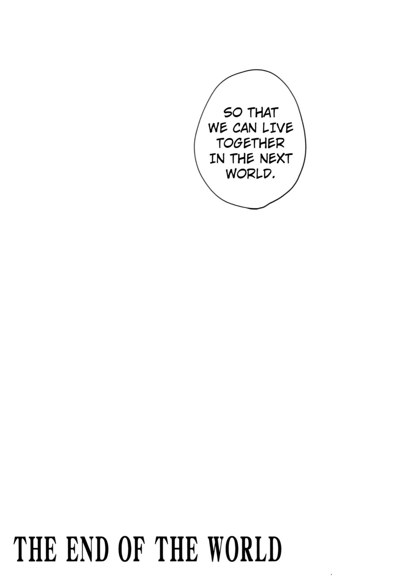 (CCOsaka100) [Magaimonoyasoinabashiten (Esukichizuru)] The End Of The World Volume 3 (Persona 4) [Kuraudo]